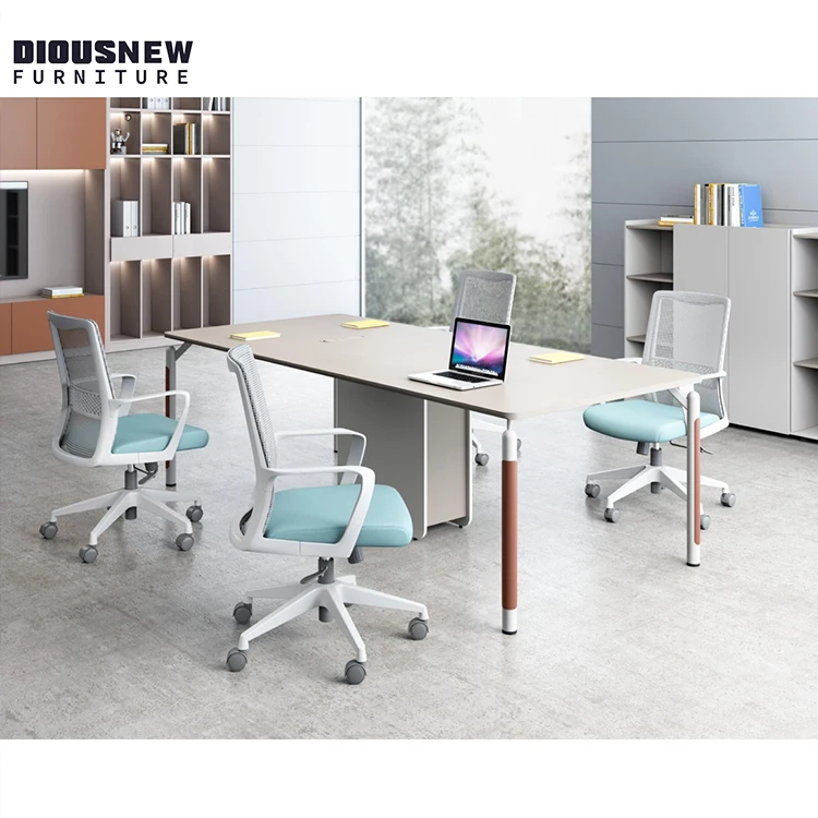 Офисная мебель для представительского открытого пространства на 2 человека одноместный стол и стул комбинированный серванта компьютерный L-формы