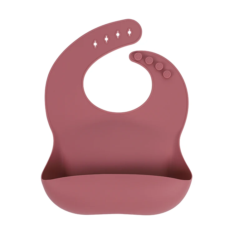 manufacturer custom design bpa free price waterproof bowl oil-proof silicone baby bib with food