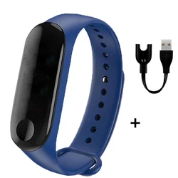 DMG CN Smart Bracelet Heart Rate Blood Pressure Fitness Tracker M3 Plus Smart Watch Sports Bracelet