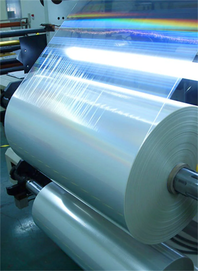 China Factory Bopp Pearlized Packaging 20/48/75Um Film Jumbo Roll For Packaging Base Materials