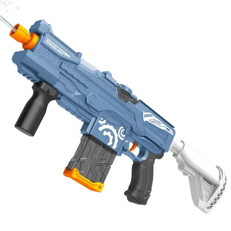 Summer Water Shooting Automatic Pumping Water Gun Electric Big Water Gun