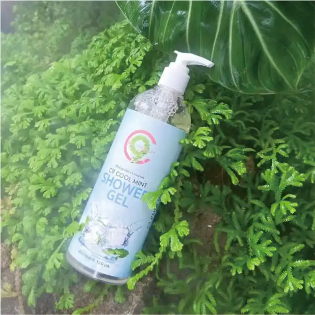 OEM Thailand C9 Good Quality COOL MINT shower gel brighten the skin remove dead cells smoother skin