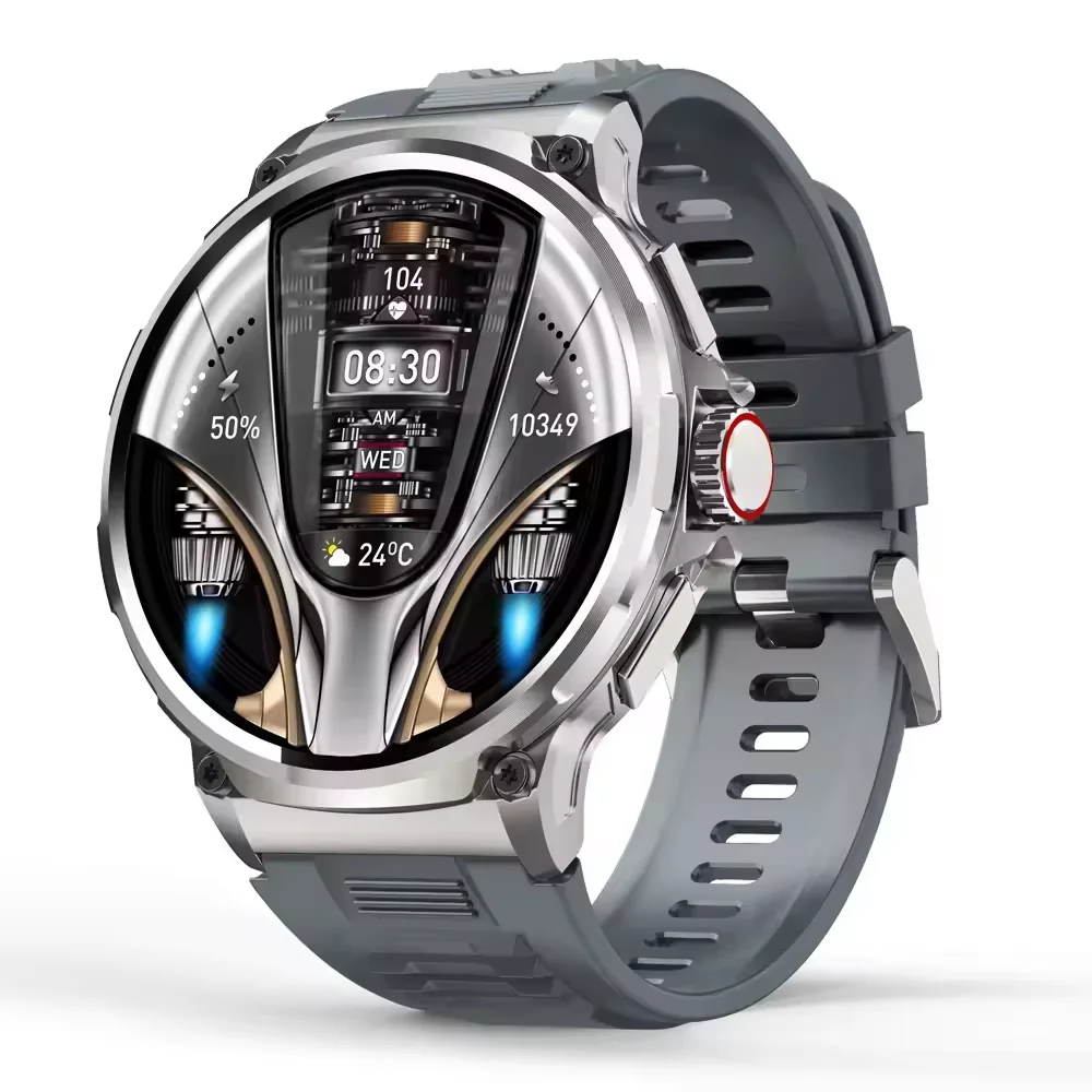 Best Selling big and big V69 smart Luxury designer watch 1.85 inch big screen 710mah battery Outdoor sports smart watch for men