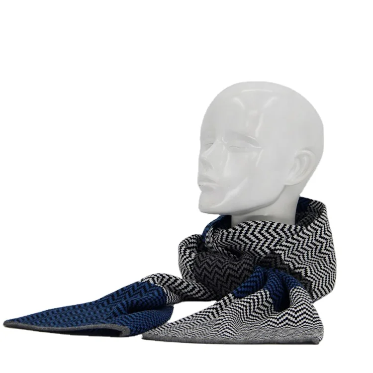 hot selling ladies custom knitted scarf Computer Jacquard fashion winter scarf