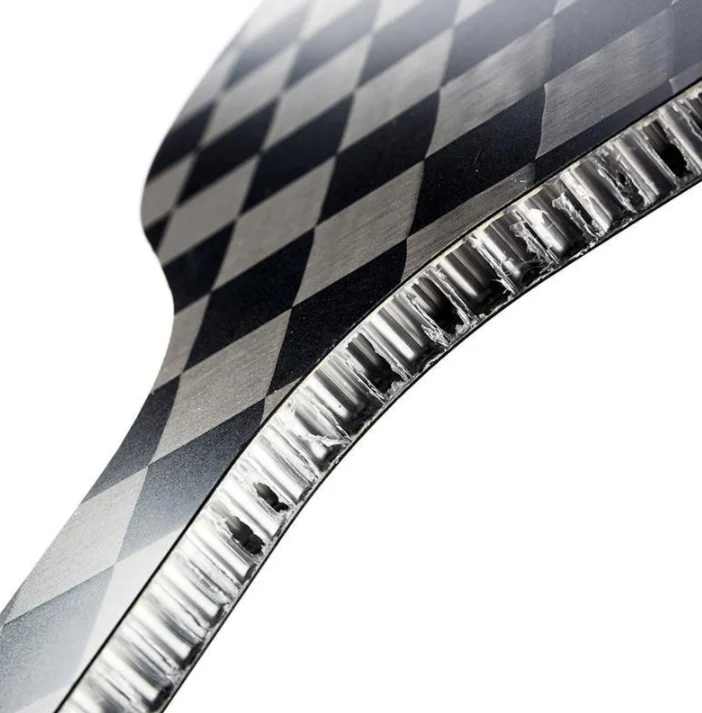 New Arrival Honeycomb Core Aluminum PP PMI Core 3k 6k 12k Carbon Fiber Pickleball Paddle Plate for Sale