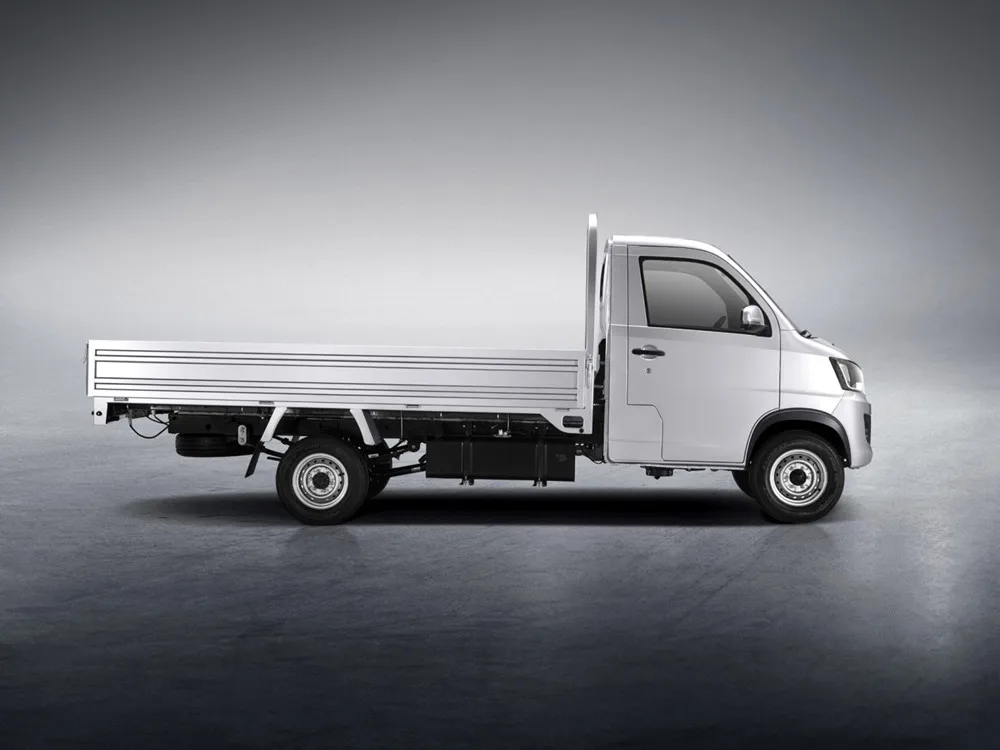 T90 LHD Euro 6 gasoline single row lorry van cargo trucks