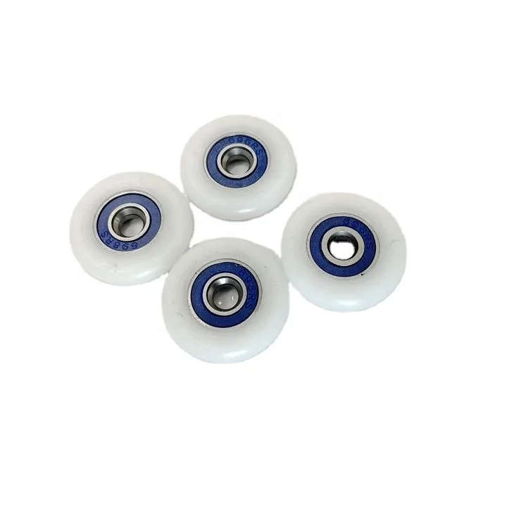Shower Room Sliding Glass Door Accessories Shower Door Rollers Single Plastic Pulley Wheels for shower door