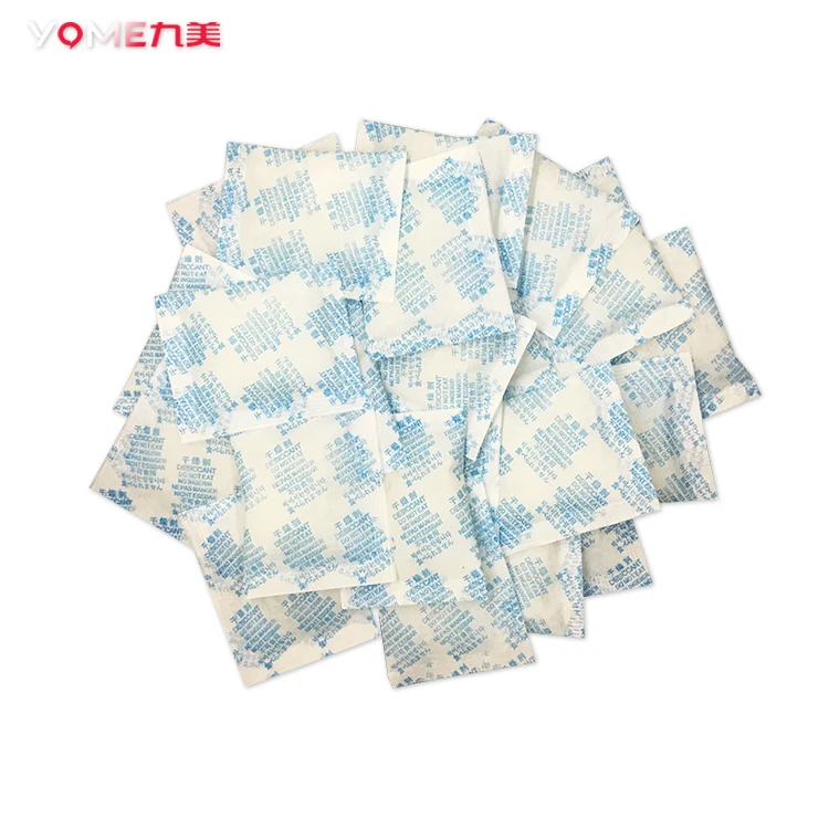 Yome 5-50grams of magnesium chloride desiccant Mg-dry customized  high performance desiccant for Mg-dry moisture absorber bag