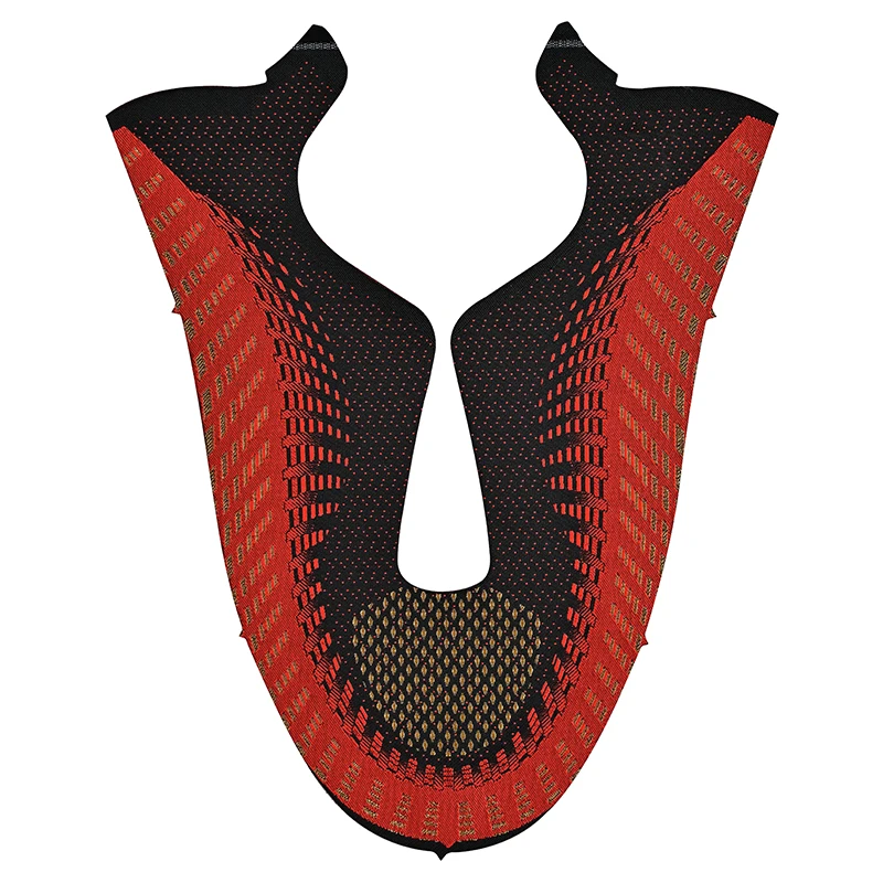 High Quality Shoes Vamp 3d warp knitting Jacquard polyester sport Mesh Fabric shoe upper