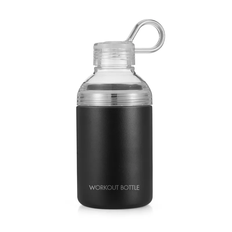 New Style Bpa Free Kids Water Thermo 12oz 16oz Stainless Steel Vacuum Insulated Workout Bottle With Handle Lid Tritan Lid