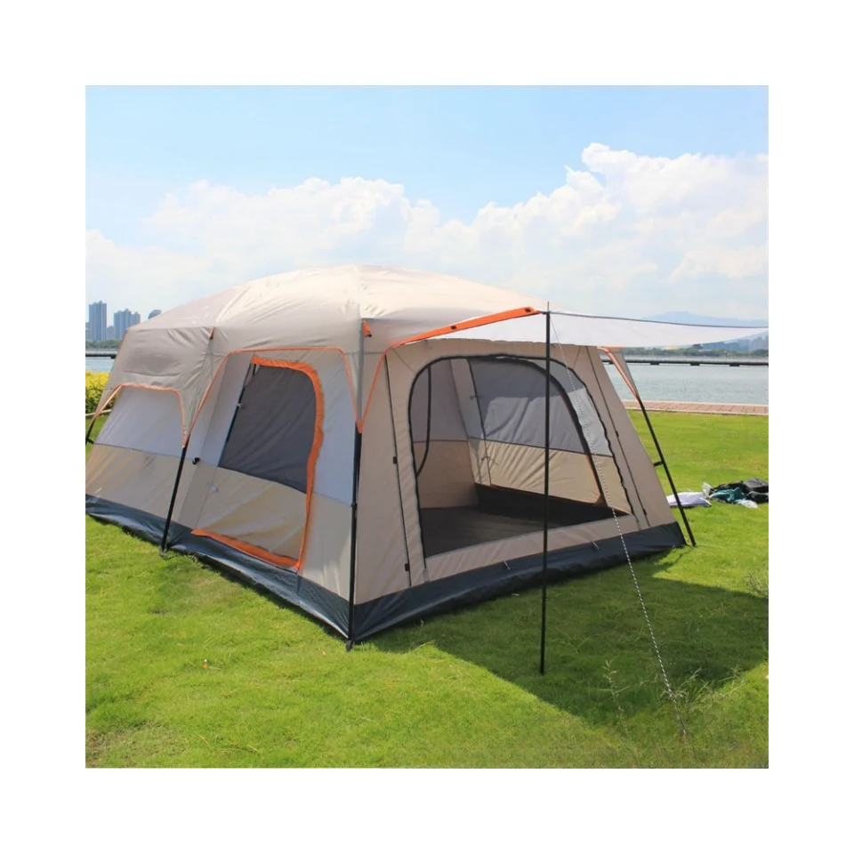 Fully Automatic Double Layer Outdoor Tent for Summer Camping Portable and Dream Experience!