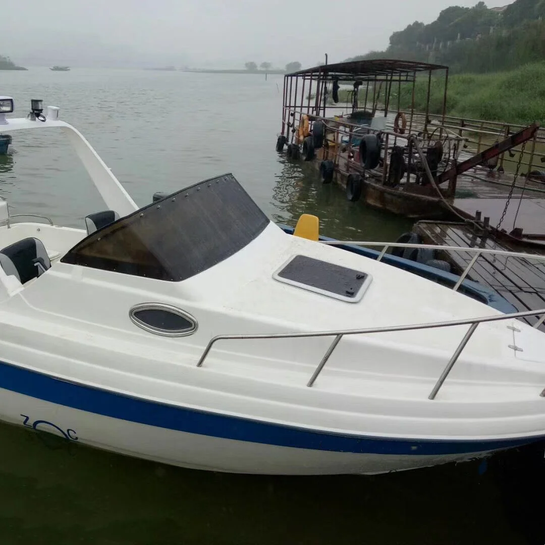 6.05m Speed boat MS fiberglass Luxury yacht with Cabin CCS CE Certificates MS-600