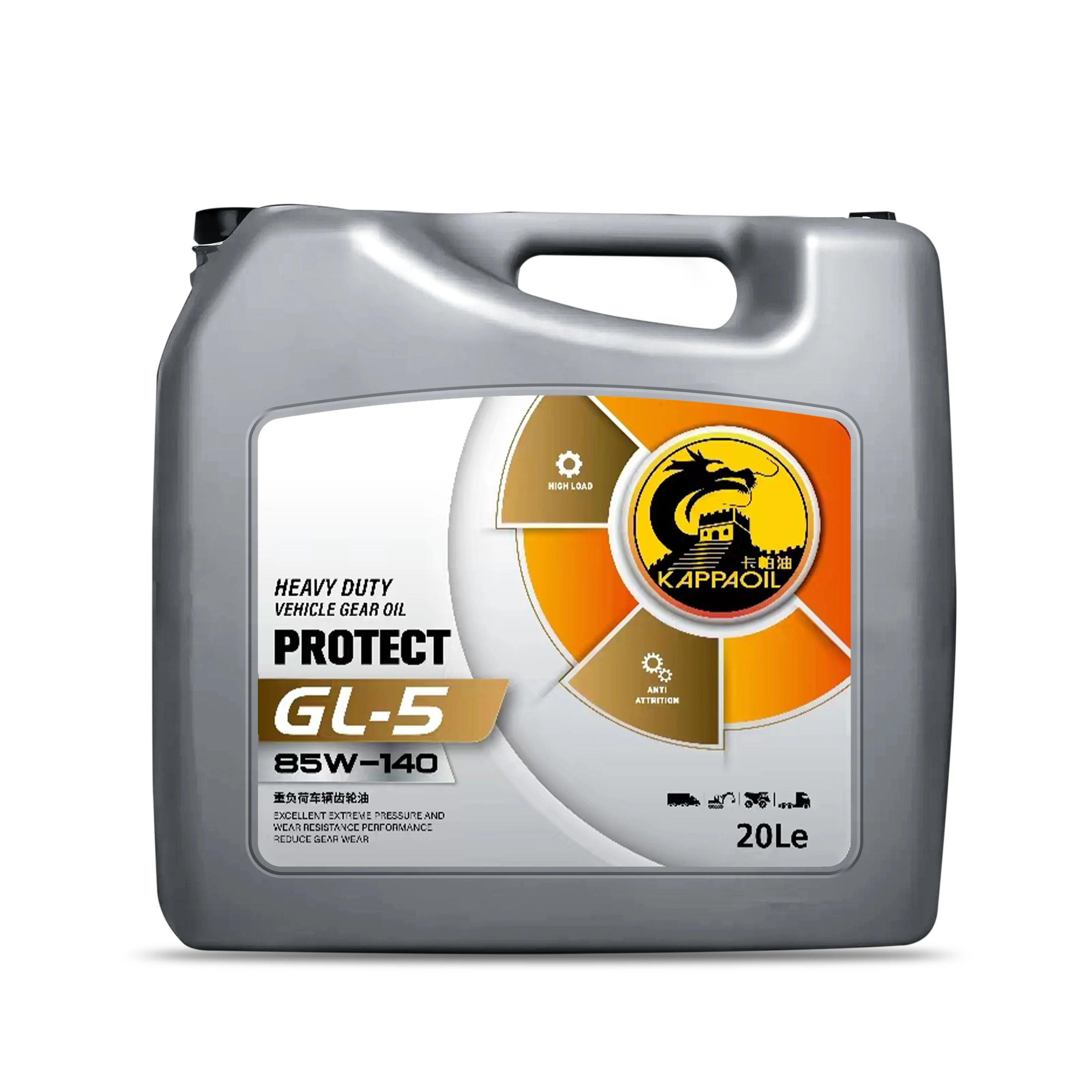 China Gearbox Manual Transmission Truck Gear Oil Gl-5 85w-90 Lubricants Industrial Heavy Load