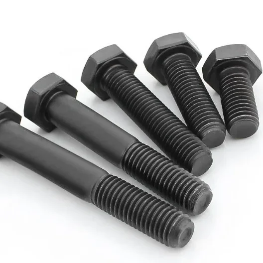 High Quality M30 Carbon Steel Machine Bolts Grade 8.8/10.9/12.9 DIN933/931 Structure Hex Bolt with Zinc Plated Finish