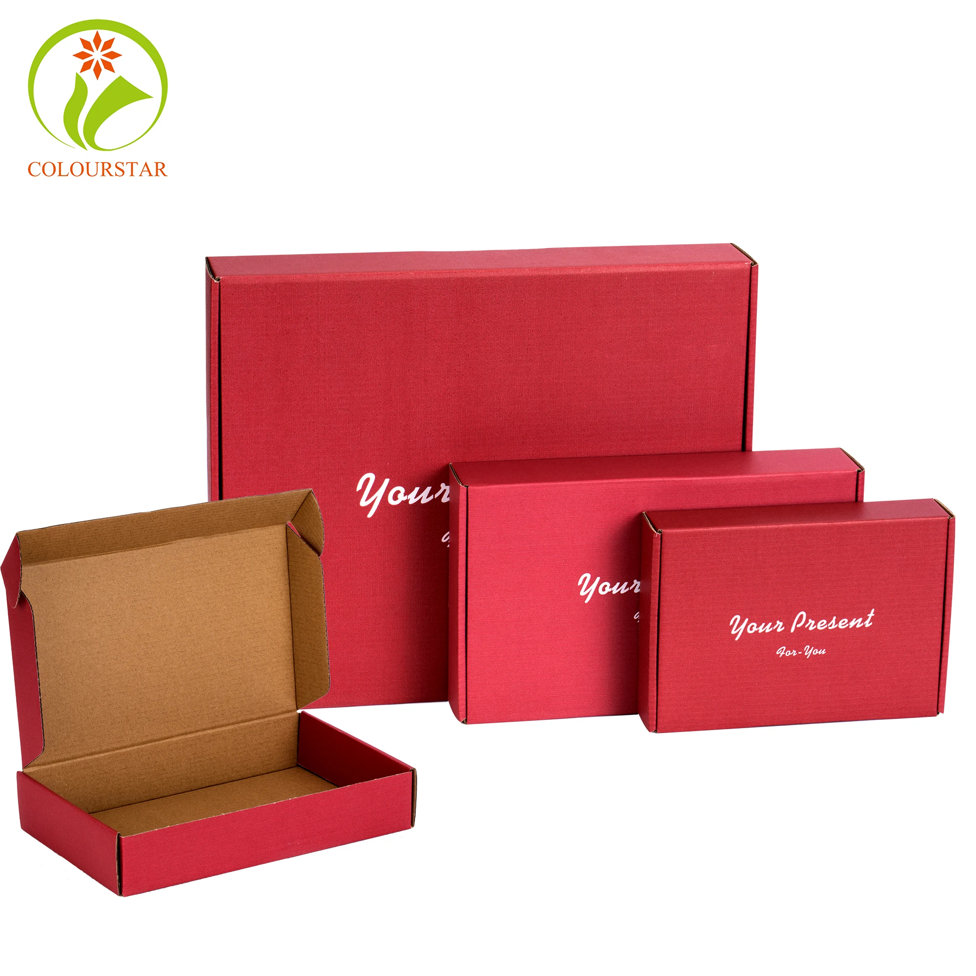 Переработанная розовая бумага для доставки, картонная одежда, гофрированные упаковочные почтовые коробки