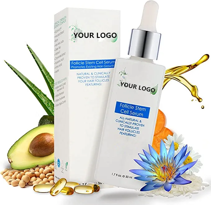 hair growth serum for hair care and scalp follicle treatment biotin vitamin b7 regrow hair follicle serum