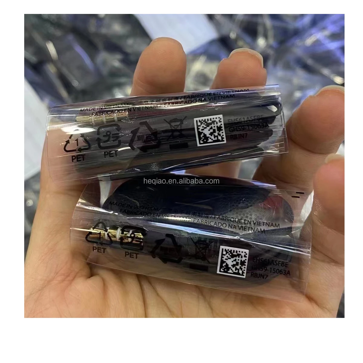 Сделано в Вьетнаме 3,5 мм EHS61 S5830 наушники A71 оригинальные 5830 наушники с микрофоном OEM наушники-вкладыши гарнитура для samsung 5830