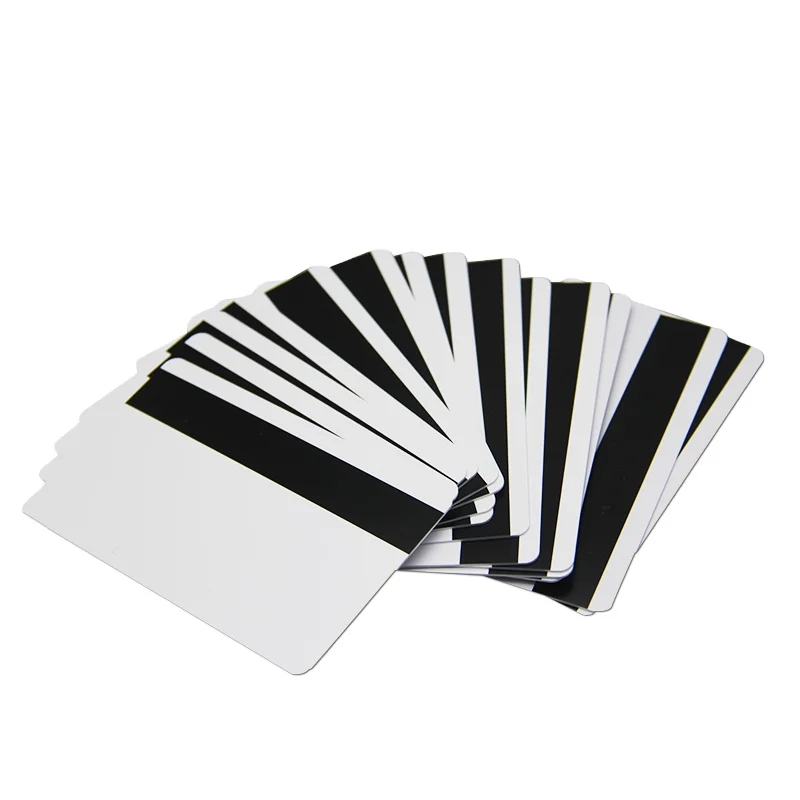 Factory Wholesale Cr80 Magnetic Stripe Card Pvc White Blank Door Key Card for Hotel