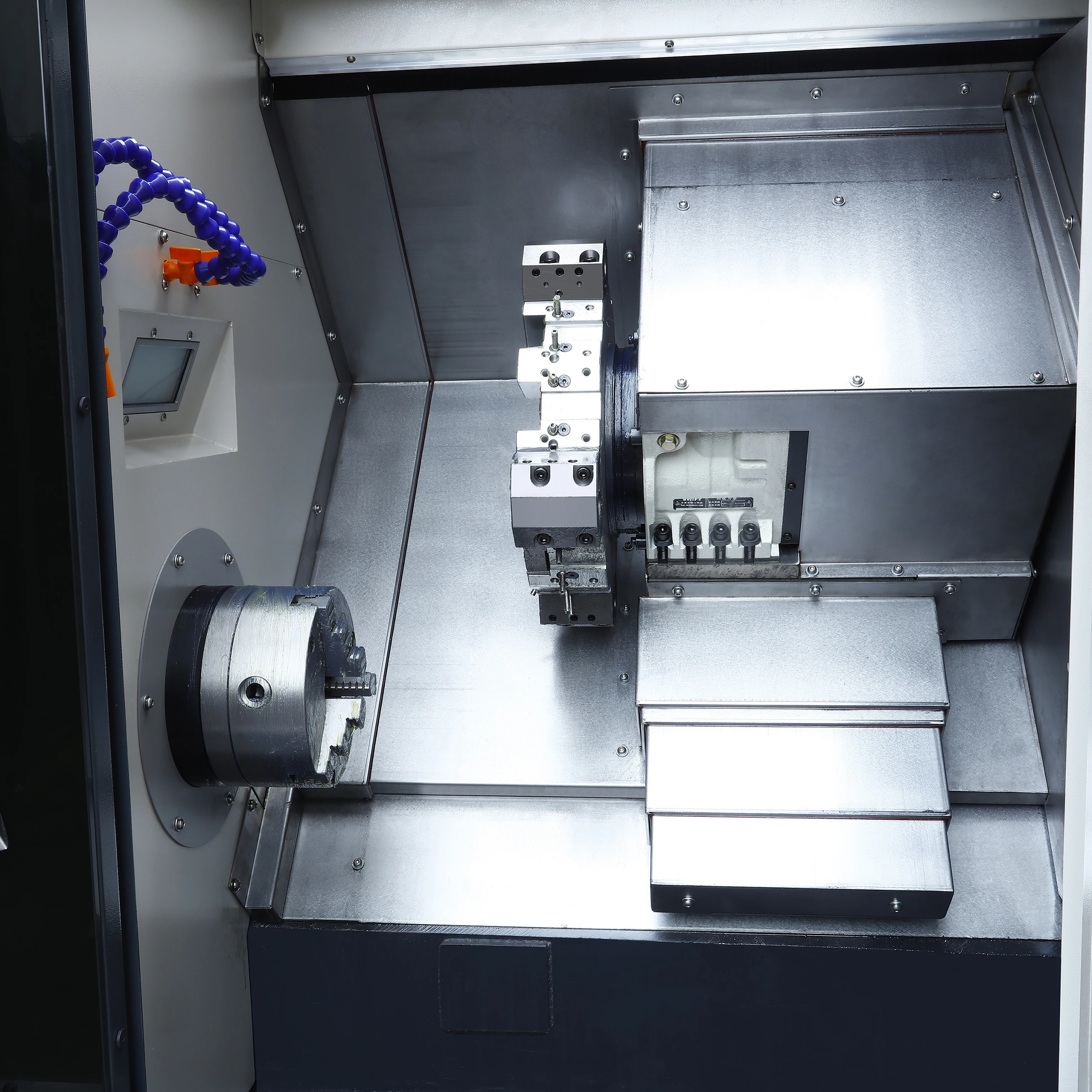 China small cnc mini lathe machine price for metal lathe machine with ce CNC lathe