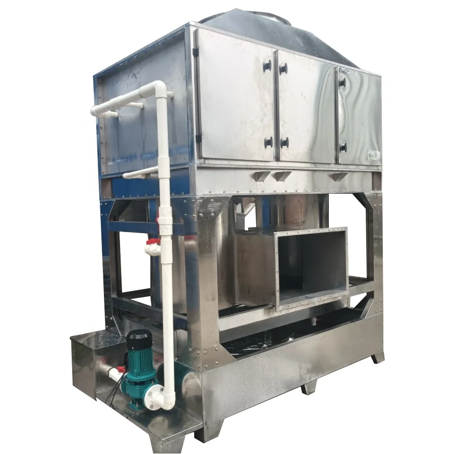 KELV Chemical Factory Dust Remover Stainless Steel Spray Tower Equipment 6000M3/H Water Cyclone Tower Gas Purifier Wet Scrubber