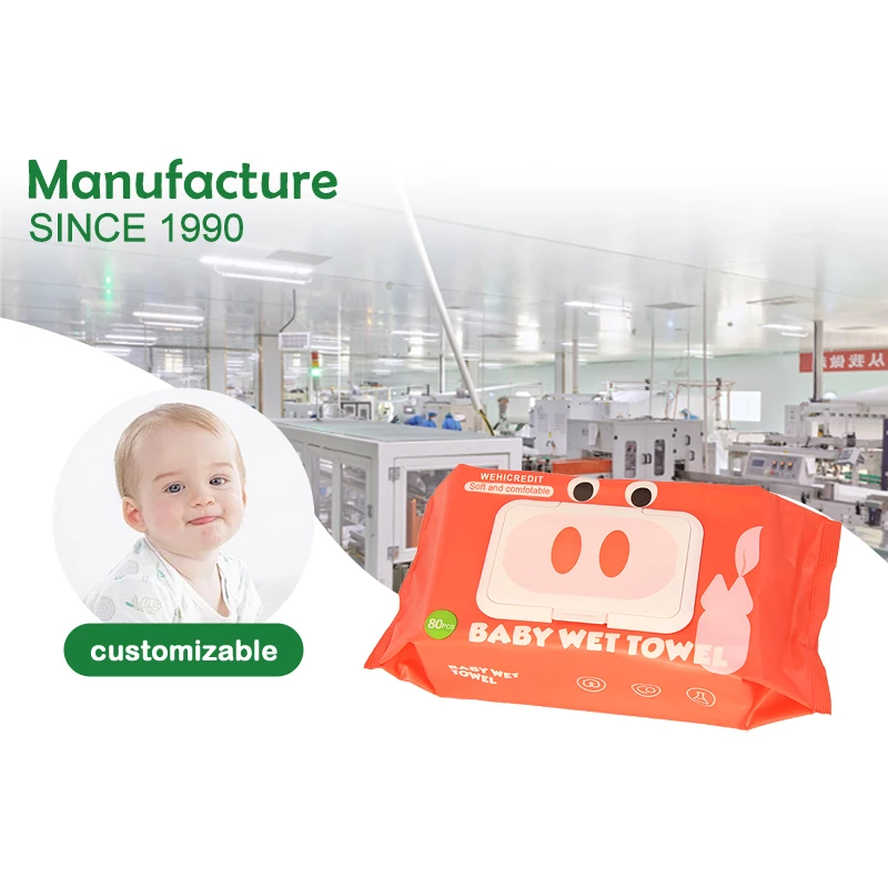 Factory price wholesale natural organic biodegradable baby wet wipe Wholesale disposable baby wipes