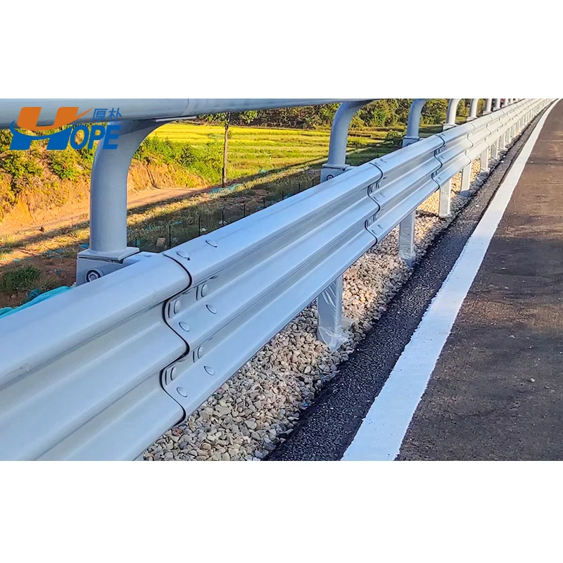 Hot Sale AASHTO M180 Standard Highway Safety Barrier Hot Dipped Galvanized W Beam Guardrail With ISO 9001 Certificate