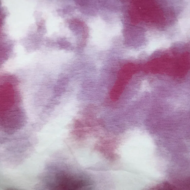 RL 155cm 95% polyester 5% spandex imitate tie dye printed fabric with scrapbooking quilting home decor