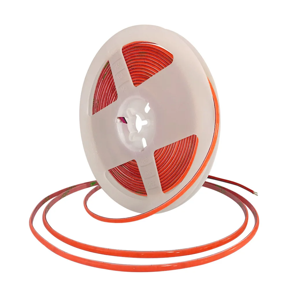 Wide Application RGB Multiple Color Optional Led Light DC12V Low Voltage Extra Long Warranty COB Led Strip Light