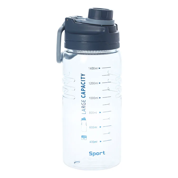Wholesale High Quality 1500 ml Gym Water Jug Plastic Sports Bottle Bodybuilding Gallon for Travel & Fitness