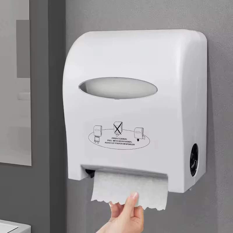 Hand Free Motion Activated Touchless Paper Dispenser Toilet Roll Towel Dispenser Automatic Paper Dispenser