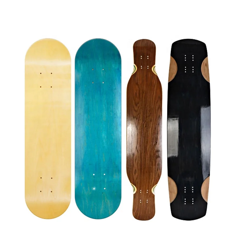China Wholesale Uncut Blank 100 Canadian Maple Custom Old School Board Cruiser Longboard Skateboard Deck