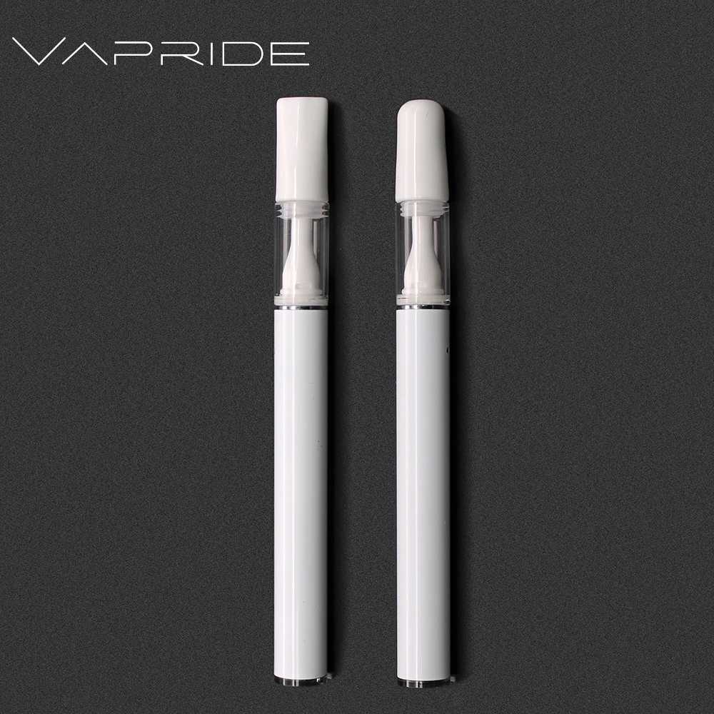 Vapride empty 0.5ml 1.0ml cbd vape pen kit best all ceramic OC06 2.5*1.0mm hole size cbd vape