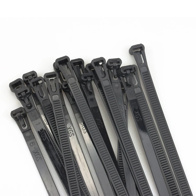 100 Pieces/bags Plastic Zip Tie,Nylon Adjustable Lock Plastic Cable Tie Wire Manufacturer