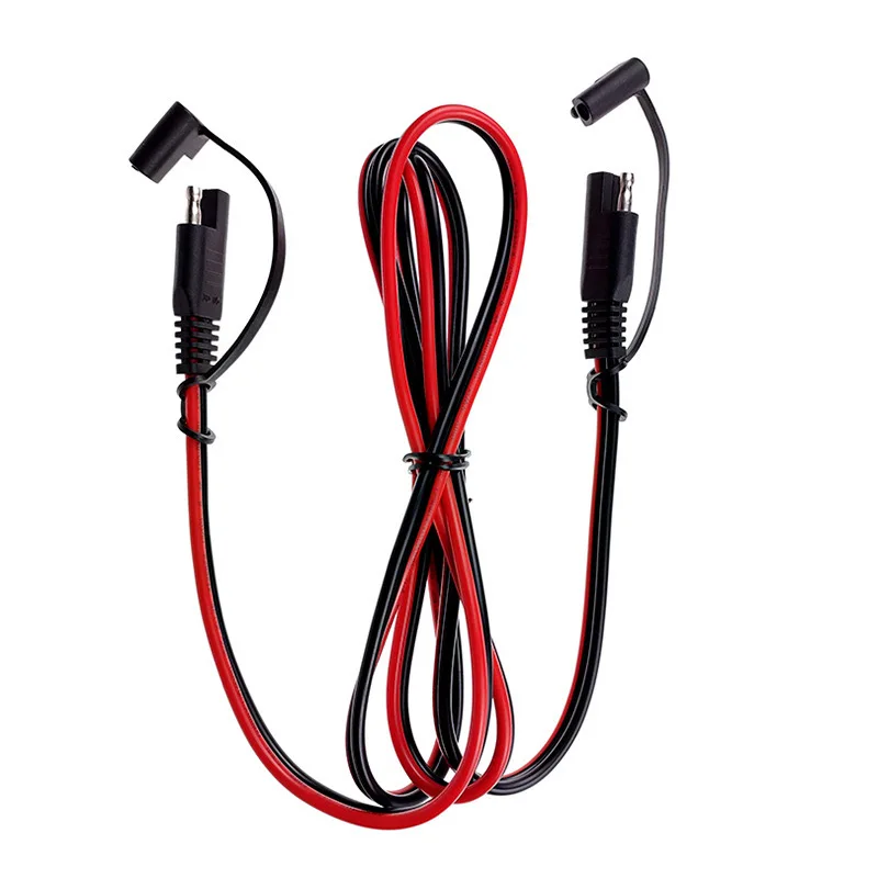 Battery Charging Cable SAE To SAE 12V-36V Solar Plug Cord 16AWG Car Extension Cable Waterproof Solar Vehicle Battery Power Cable