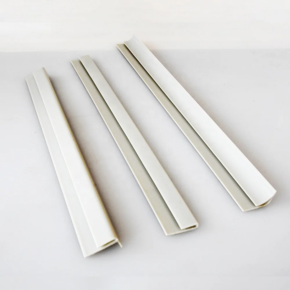Seamless durable plastic company external wall bathroom doors PE Rigid Extrusion Profile