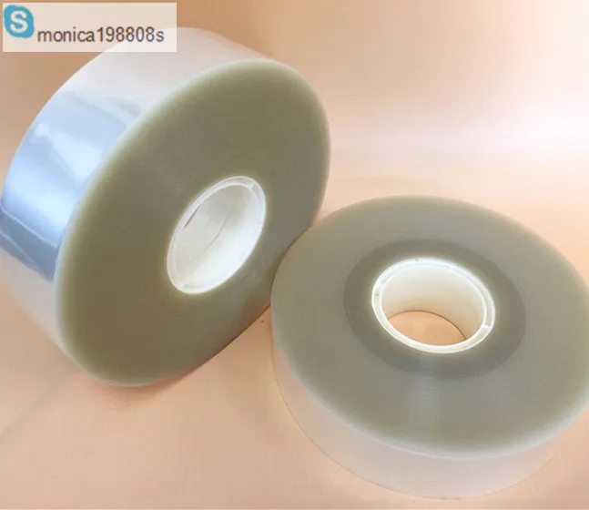 Banknote strapping tape OPP plastic banding film 40mm wide clear tape for strapping tape machine