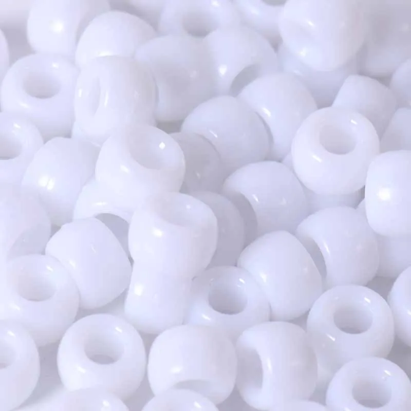 1900beads  Multi Colored Acrylic Barrel Pony Beads 9X6mm Various Color for Kids Craft candy Bracelet