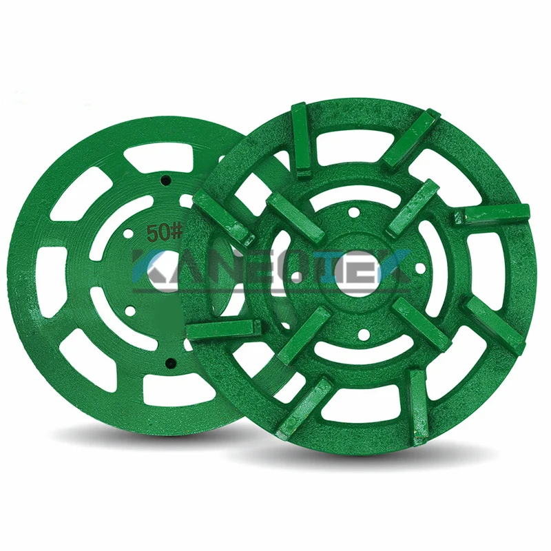 KANEOTEK 8 10  INCH Metal Iron Bond Diamond Grinding Disc Grinding Plate Grinding Abrasive Wheels For Stone Granite