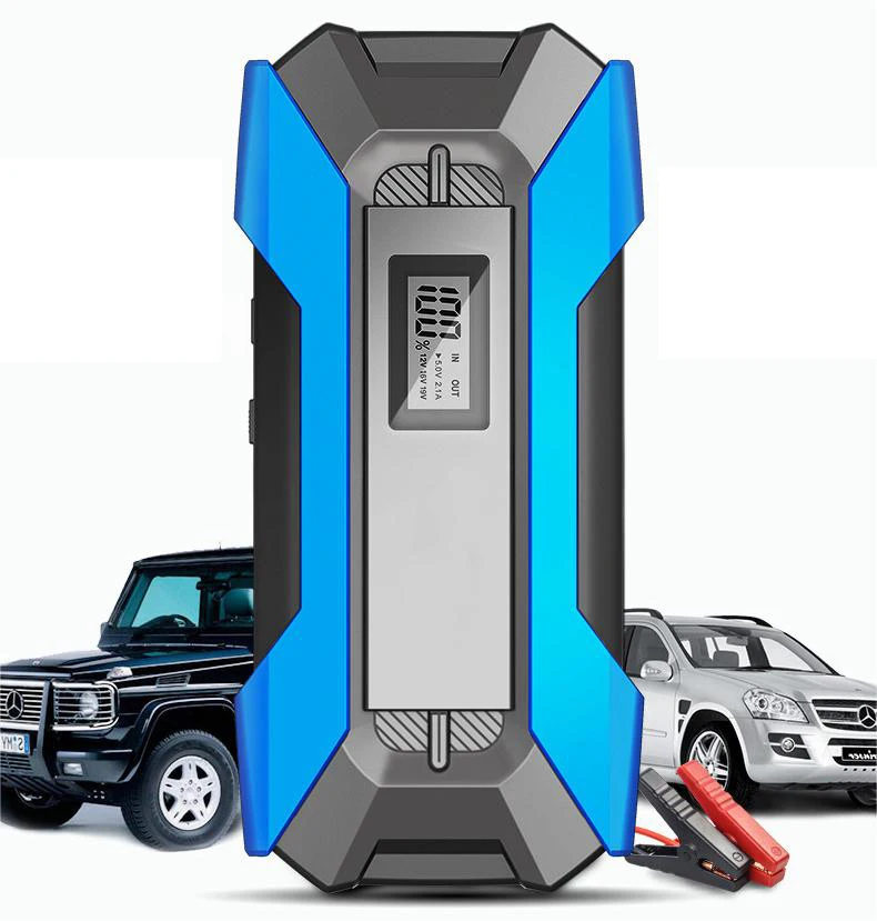 Manufacturer 12V Car Jump Starter Battery Portable Car Emergency Tools Jump Starter Auto Emergency Power Bank Battery Booster