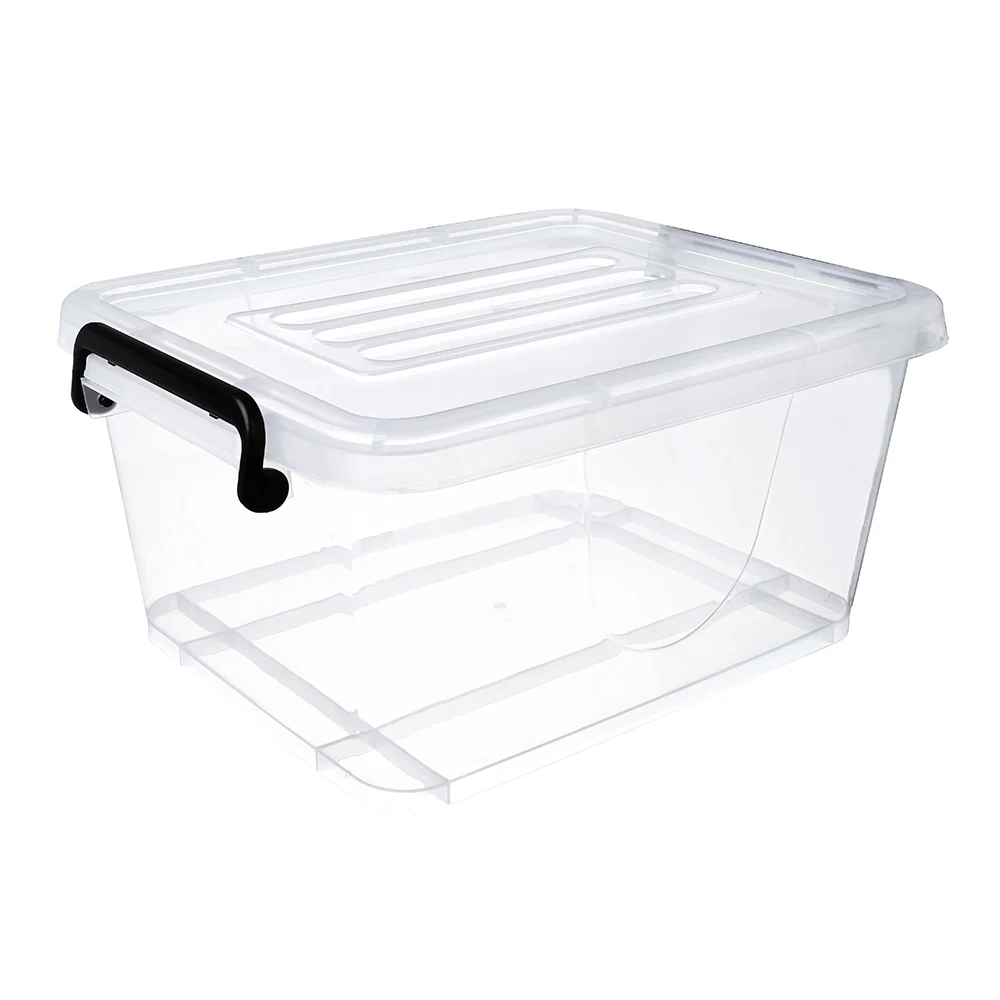Classic design 10L polypropylene storage boxes
