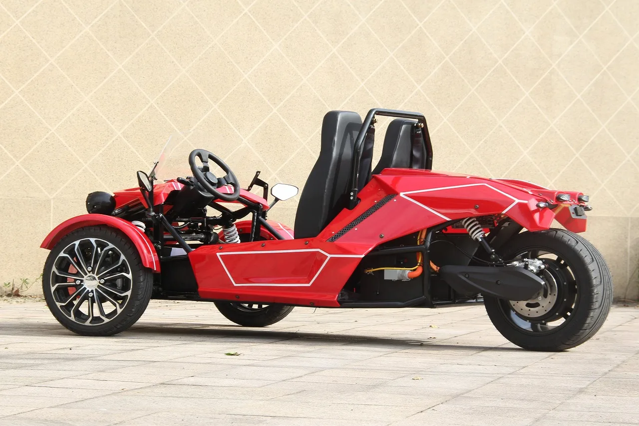 Electric ZTR 2 Seats ATV 72V80Ah Lithium Battery 8kW Motor liqian sports car