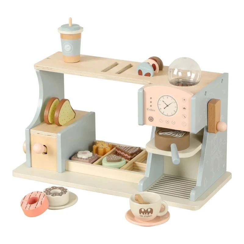 OEM&ODM wood design other pretend play preschool wooden kitchen for kids baby cooking set food TOYS