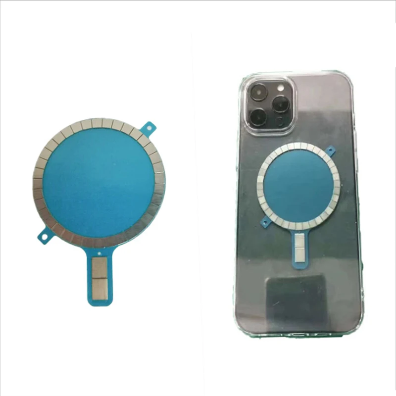 Массовое производство Mag-Safe Кожаные чехлы неодимовый магнит для телефона 10 магнитное Беспроводное зарядное устройство