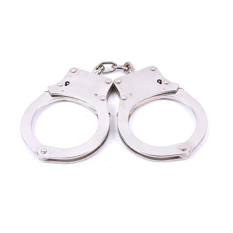 Professional manufacturer new high quality double lock carbon steel handcuffs