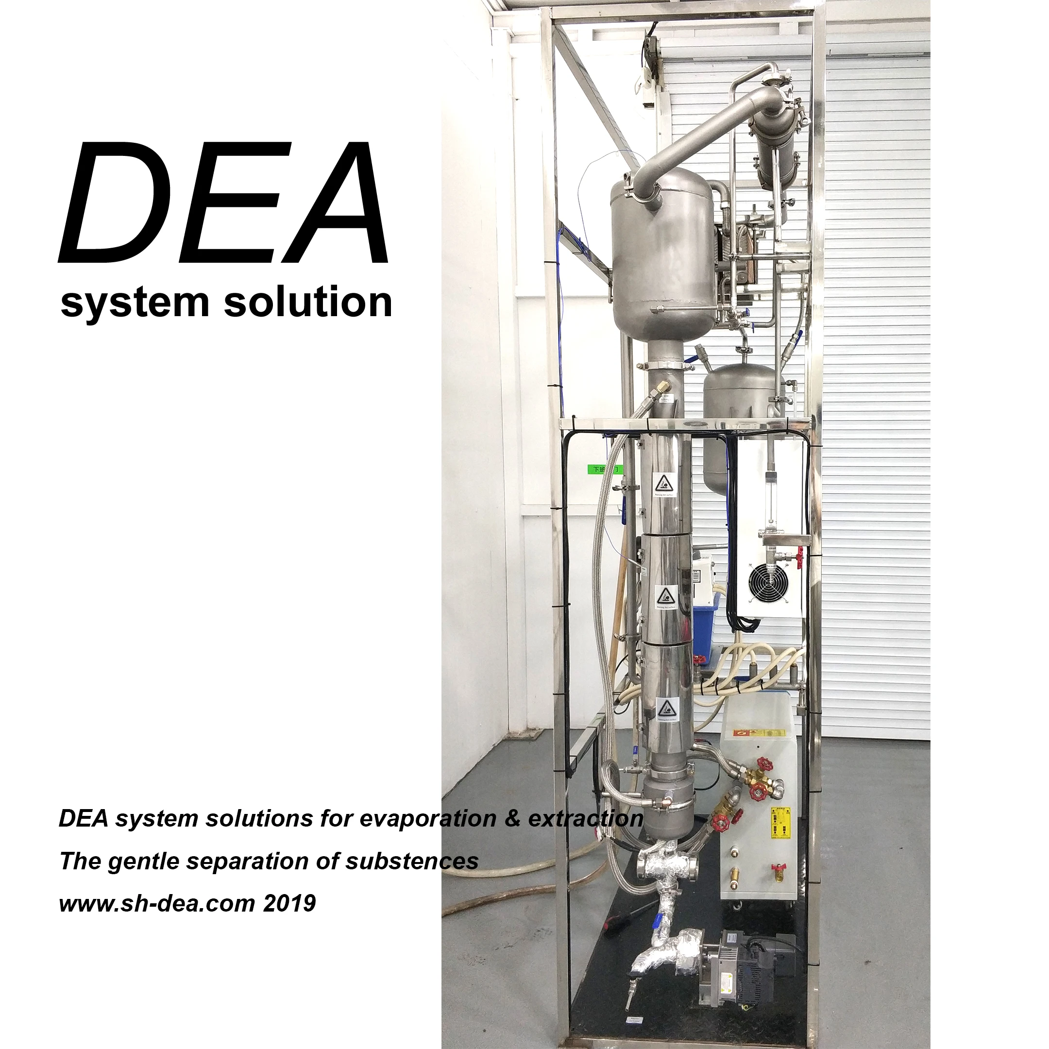DEA-FM-40   Falling Film Evaporator for Ethanol Recovery heat exchanger