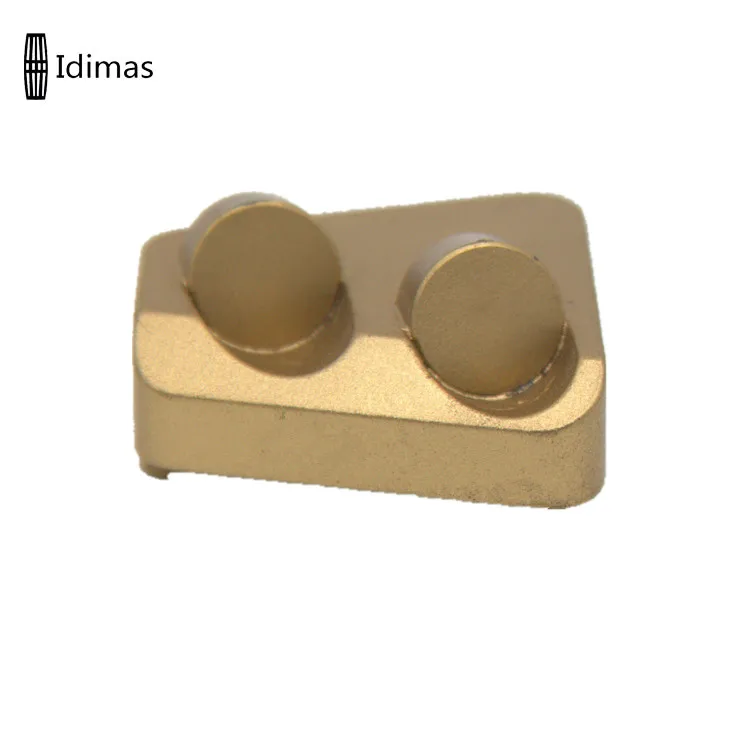 High Working PCD Disc Concrete Floor Diamond Grinding Shoes PCD Disc Pads Wings For Epoxy