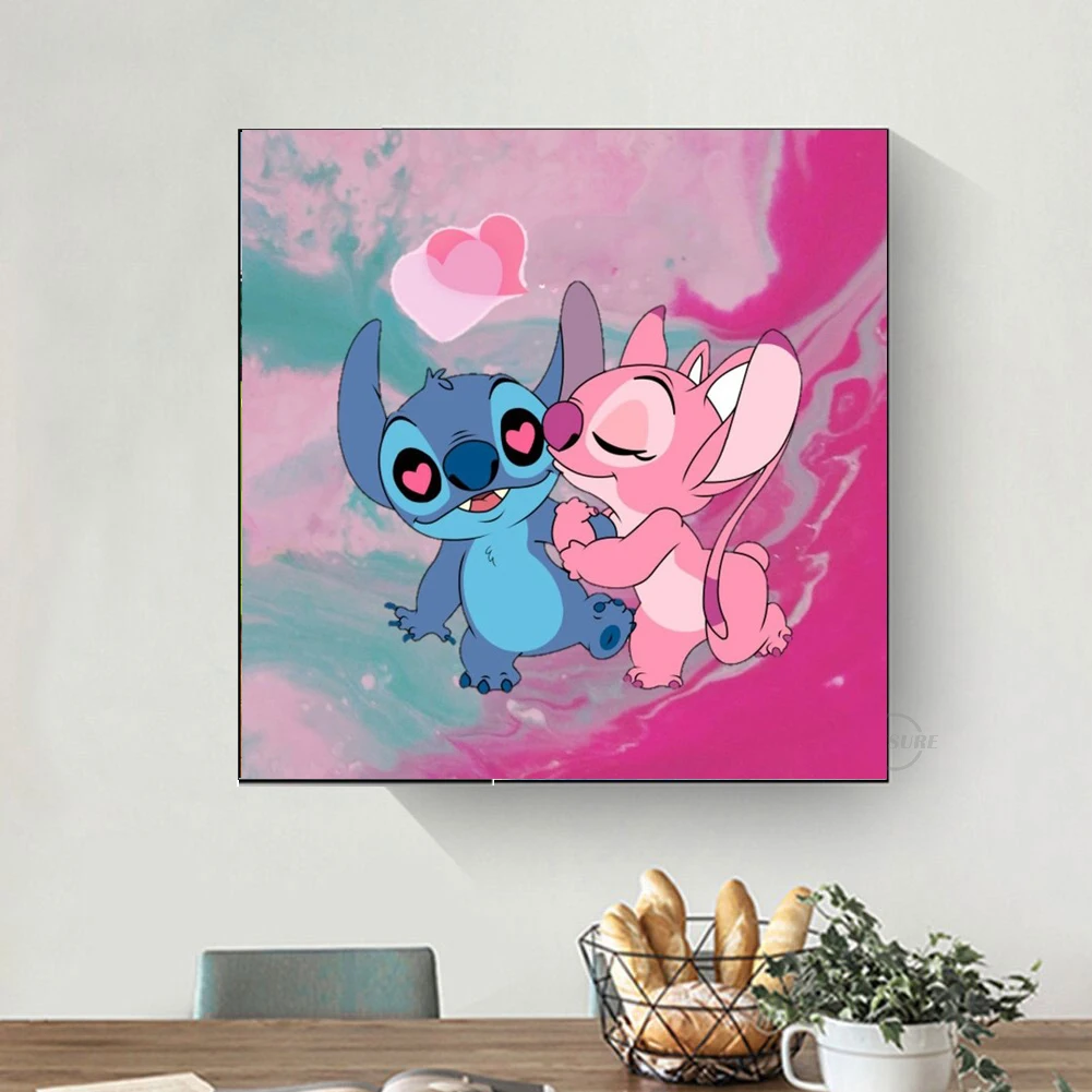 LS 5D Diy Diamond Painting Kit Princess Canvas Diamond Dot Painting Stitch Full Resin Drill Paintings Wall Art Home Decor