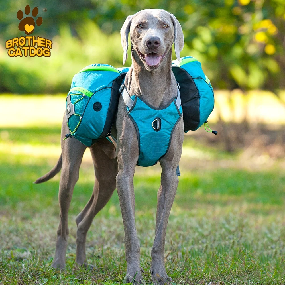 Factory price pet dog harness backpack  pet travel bag breathable dog transport products