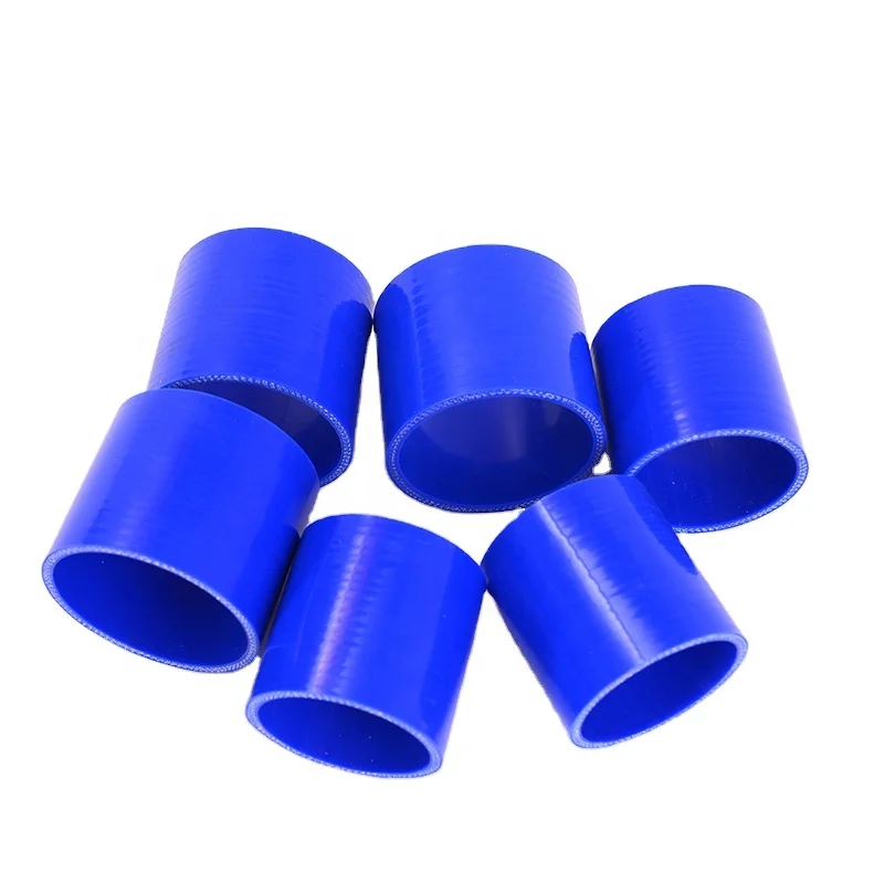 Автомобильный Прямой силиконовый шланг черный красный синий соединитель интеркулера Т-образные зажимы впускной 2