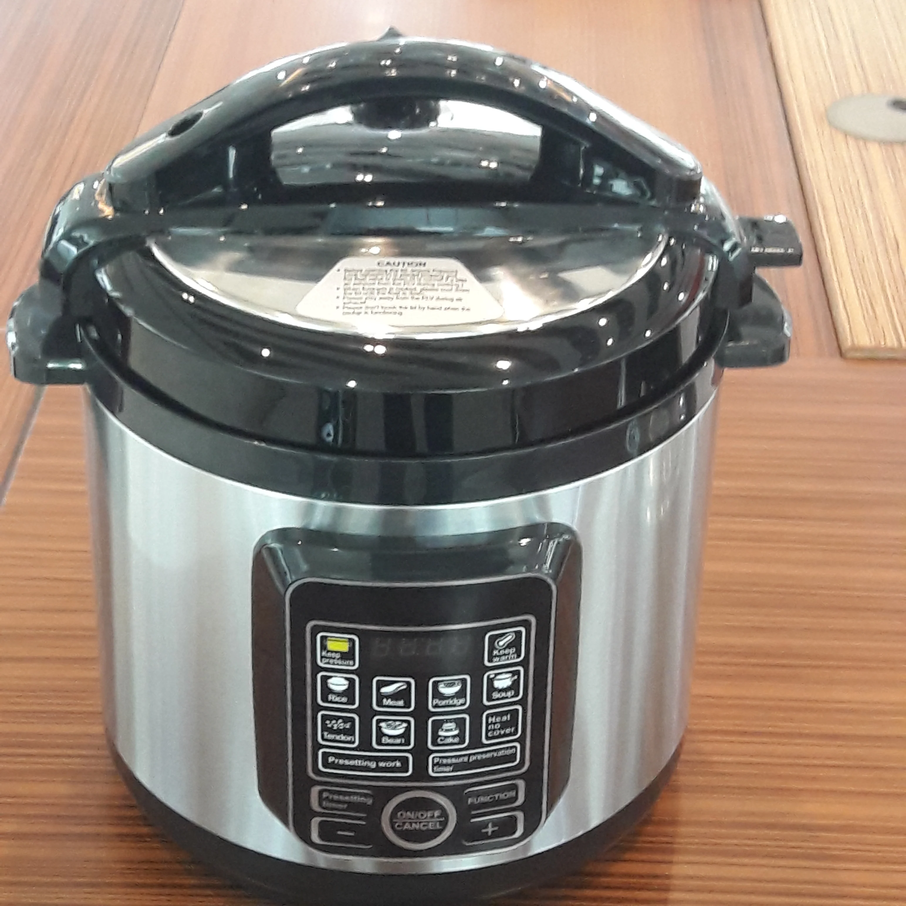  Электрическая скороварка 8 л модель No PC808D функция мгновенного приготовления кастрюля для пищи Медленная Плита горячего корпус из нержавеющей